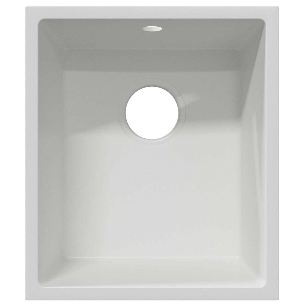 vidaXL Kitchen Sink White 38 x 44 x 20 cm Granite