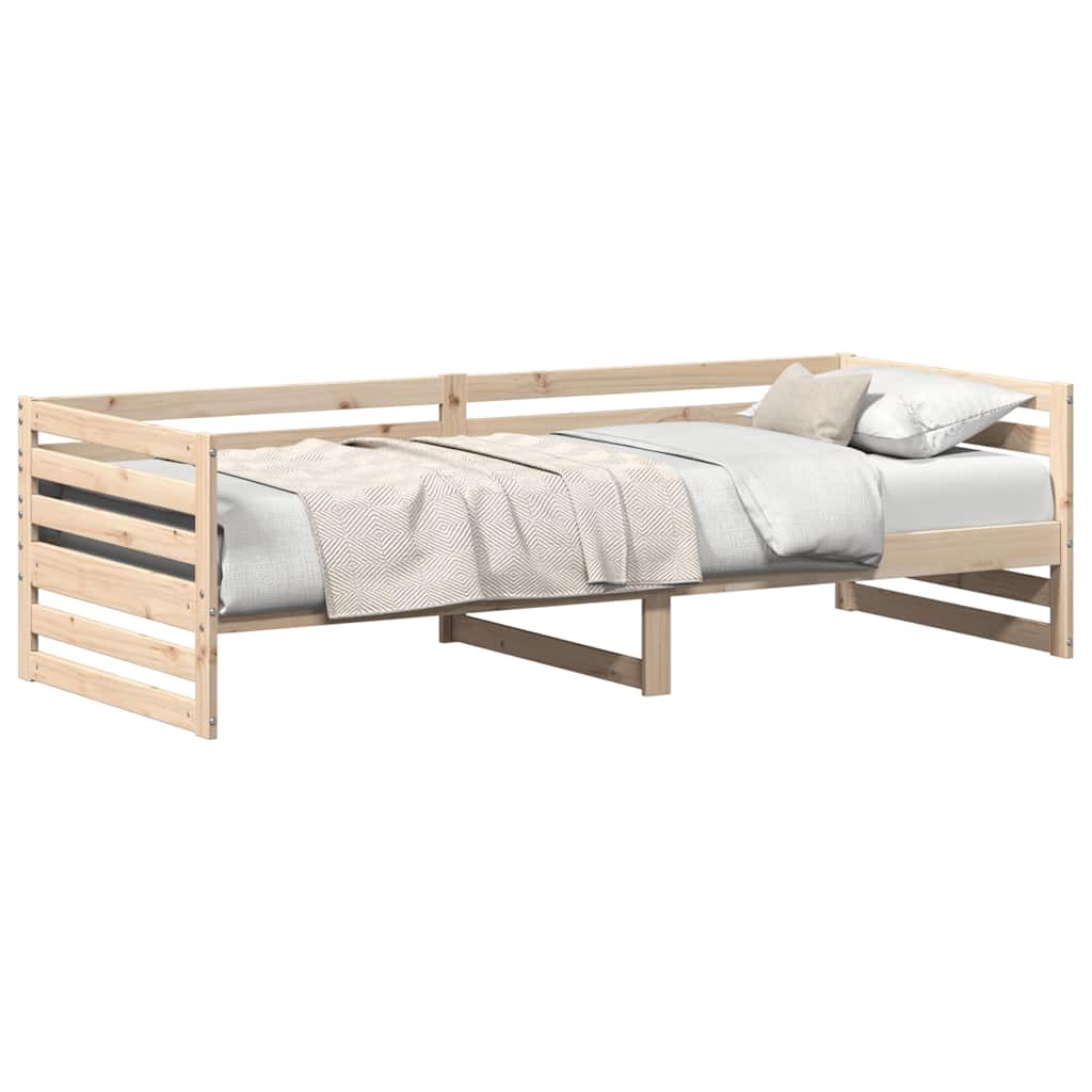 vidaXL Day Bed without Mattress 80x200 cm Solid Wood Pine