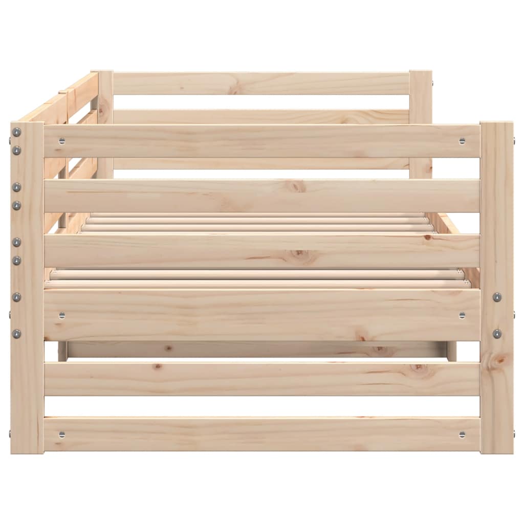 vidaXL Day Bed without Mattress 80x200 cm Solid Wood Pine