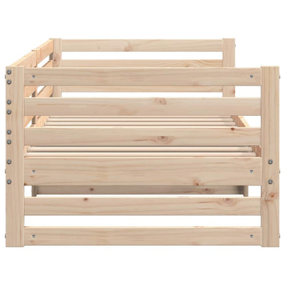 vidaXL Day Bed without Mattress 80x200 cm Solid Wood Pine
