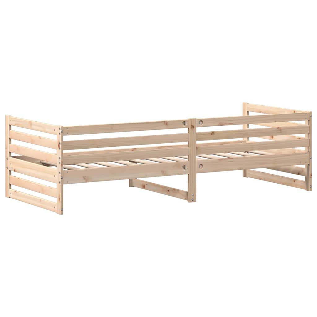 vidaXL Day Bed without Mattress 80x200 cm Solid Wood Pine
