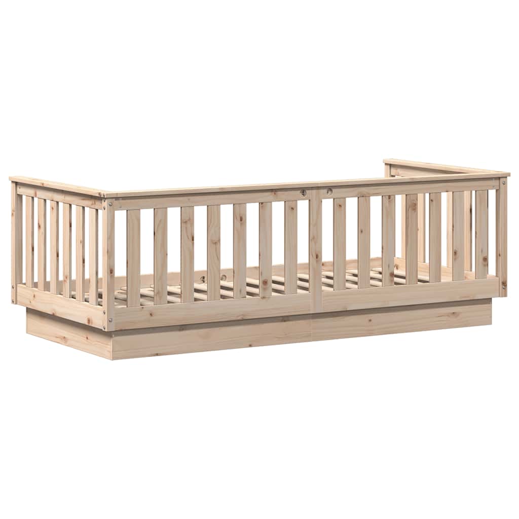 vidaXL Day Bed without Mattress 90x200 cm Solid Wood Pine