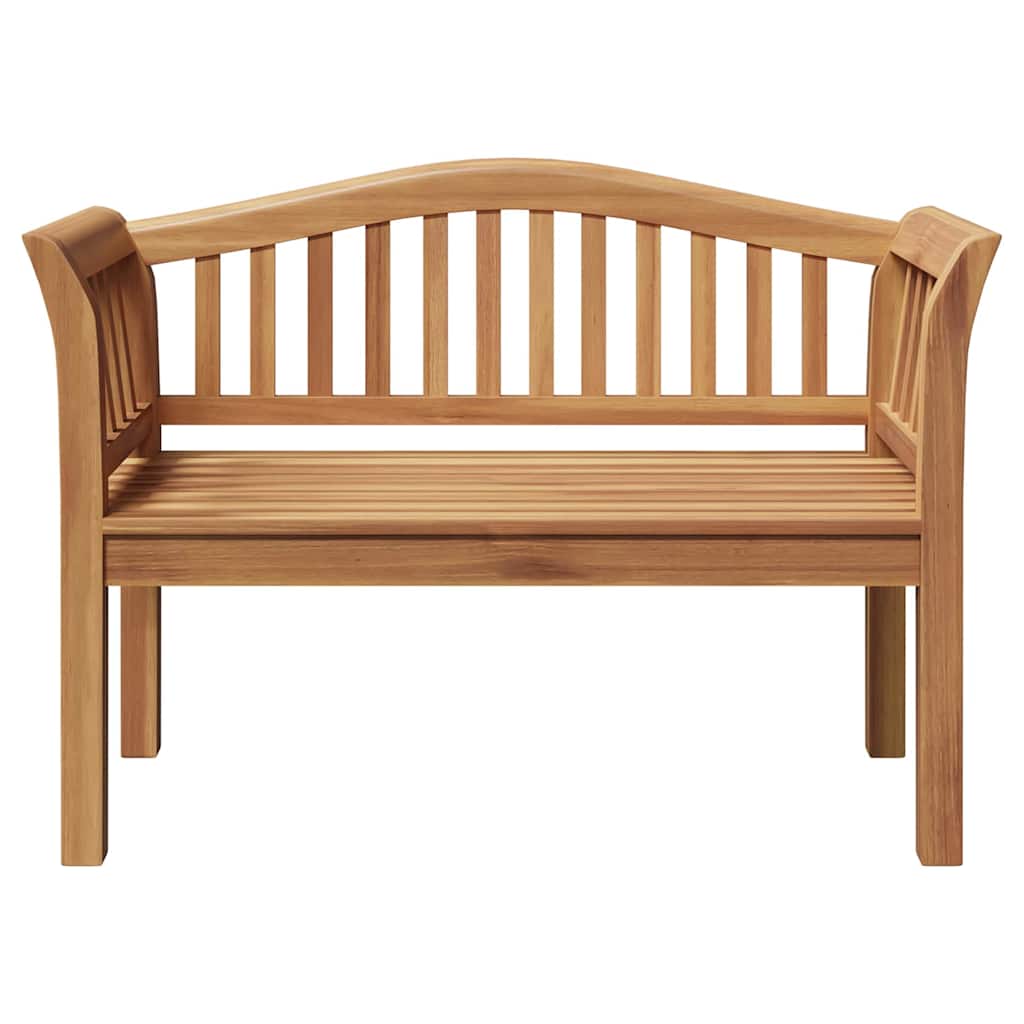 vidaXL Bench Brown 120 x 53.5 x 85 cm Solid Teak wood
