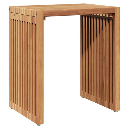 vidaXL Garden Side Table 3 pcs Brown 33 x 44.5 x 51 cm Solid Teak Wood