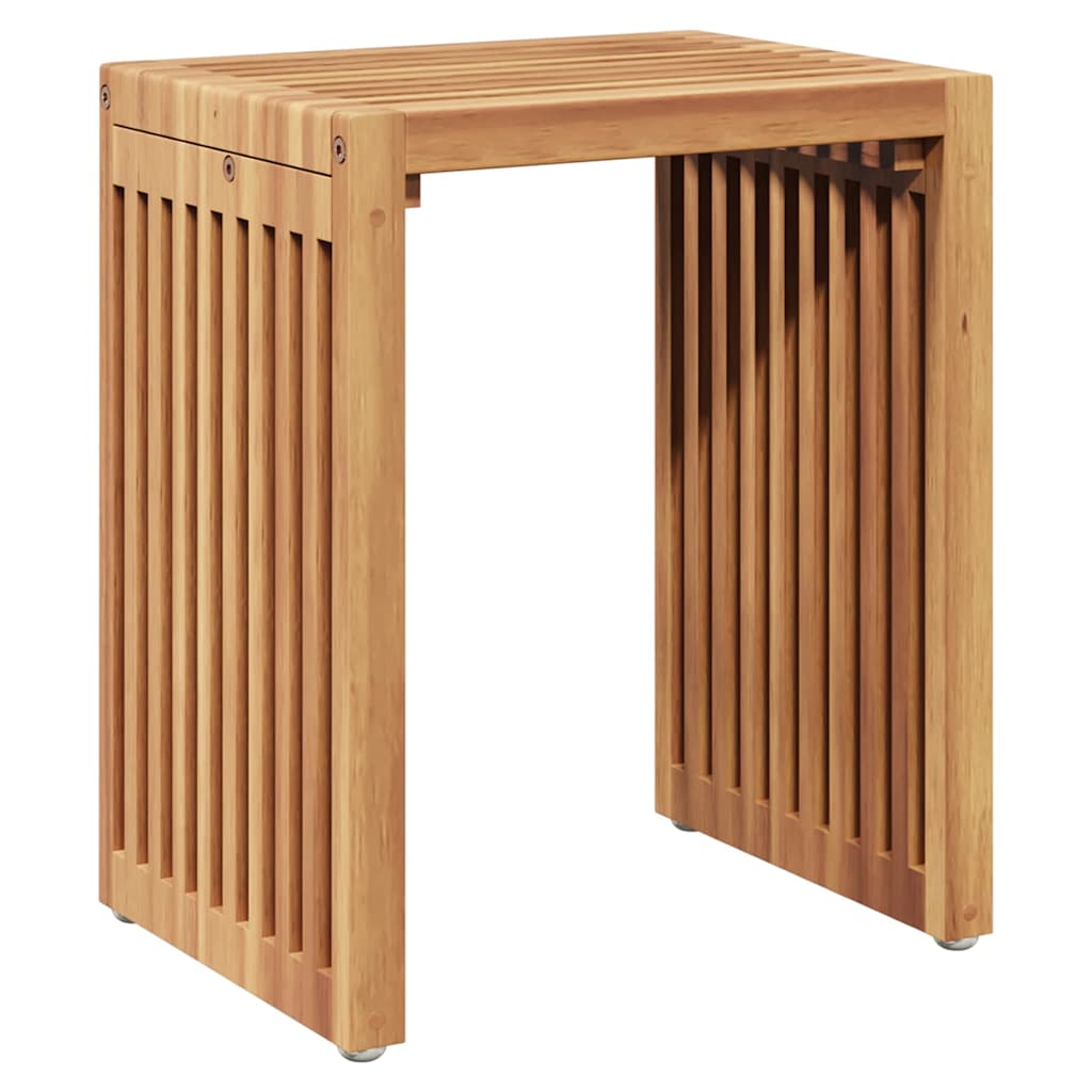 vidaXL Garden Side Table 3 pcs Brown 33 x 44.5 x 51 cm Solid Teak Wood