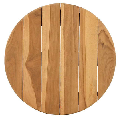 vidaXL Side Table Brown 40 x 40 x 41 cm Solid Teak Wood