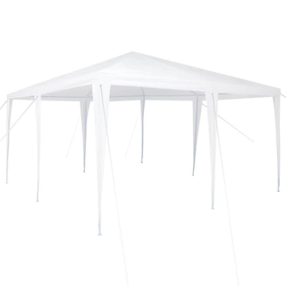 vidaXL Party Tent White 400 x 400 x 266 cm Polyethylene and Steel