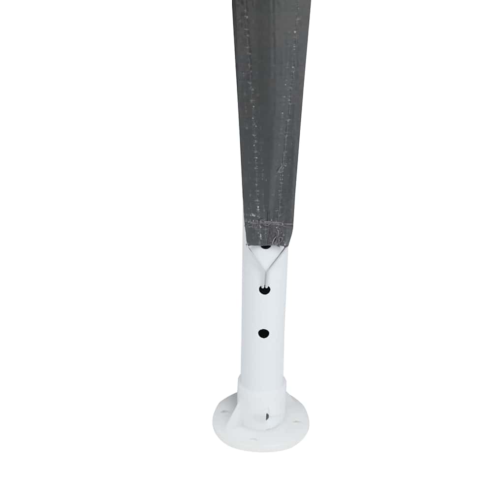 vidaXL Party Tent Anthracite 400 x 400 x 266 cm Polyethylene and Steel