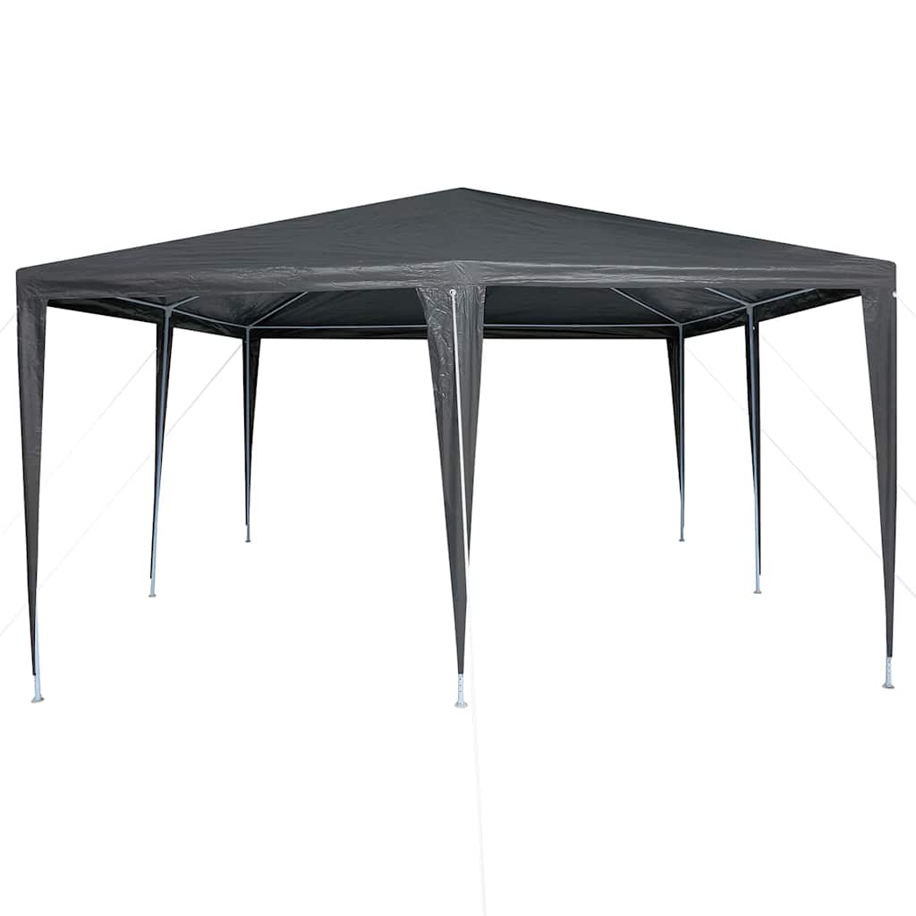 vidaXL Party Tent Anthracite 400 x 400 x 266 cm Polyethylene and Steel