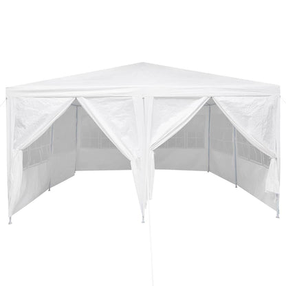 vidaXL Party Tent White 400 x 400 x 266 cm Polyethylene