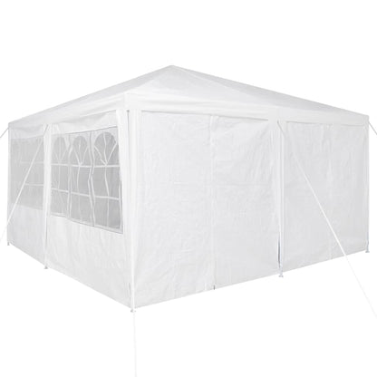 vidaXL Party Tent White 400 x 400 x 266 cm Polyethylene