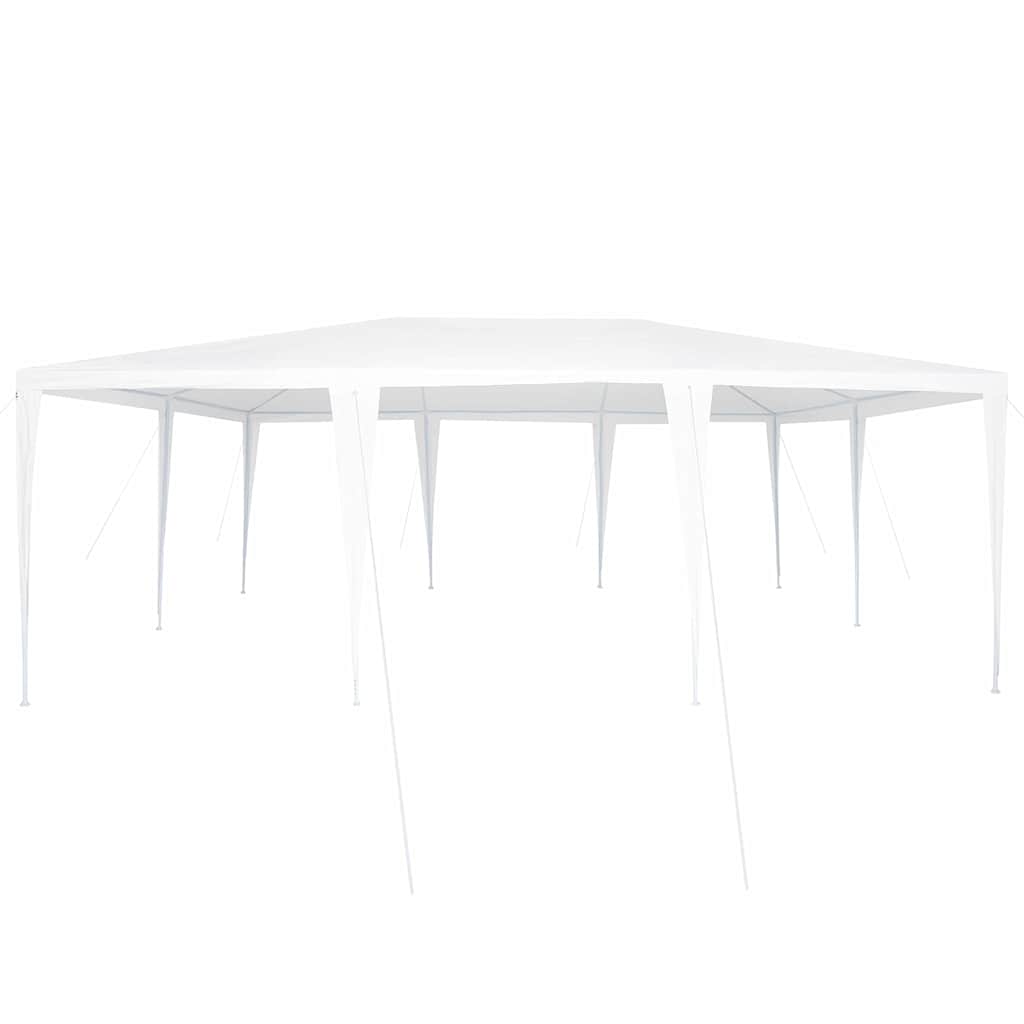 vidaXL Party Tent White 600 x 400 x 266 cm Polyethylene and Steel