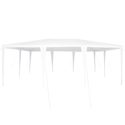 vidaXL Party Tent White 600 x 400 x 266 cm Polyethylene and Steel
