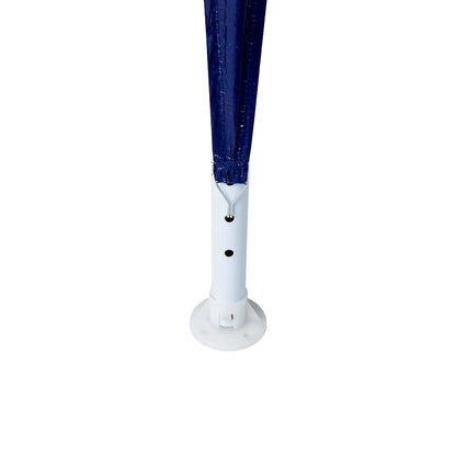 vidaXL Party Tent Blue 600 x 400 x 266 cm Polyethylene and Steel