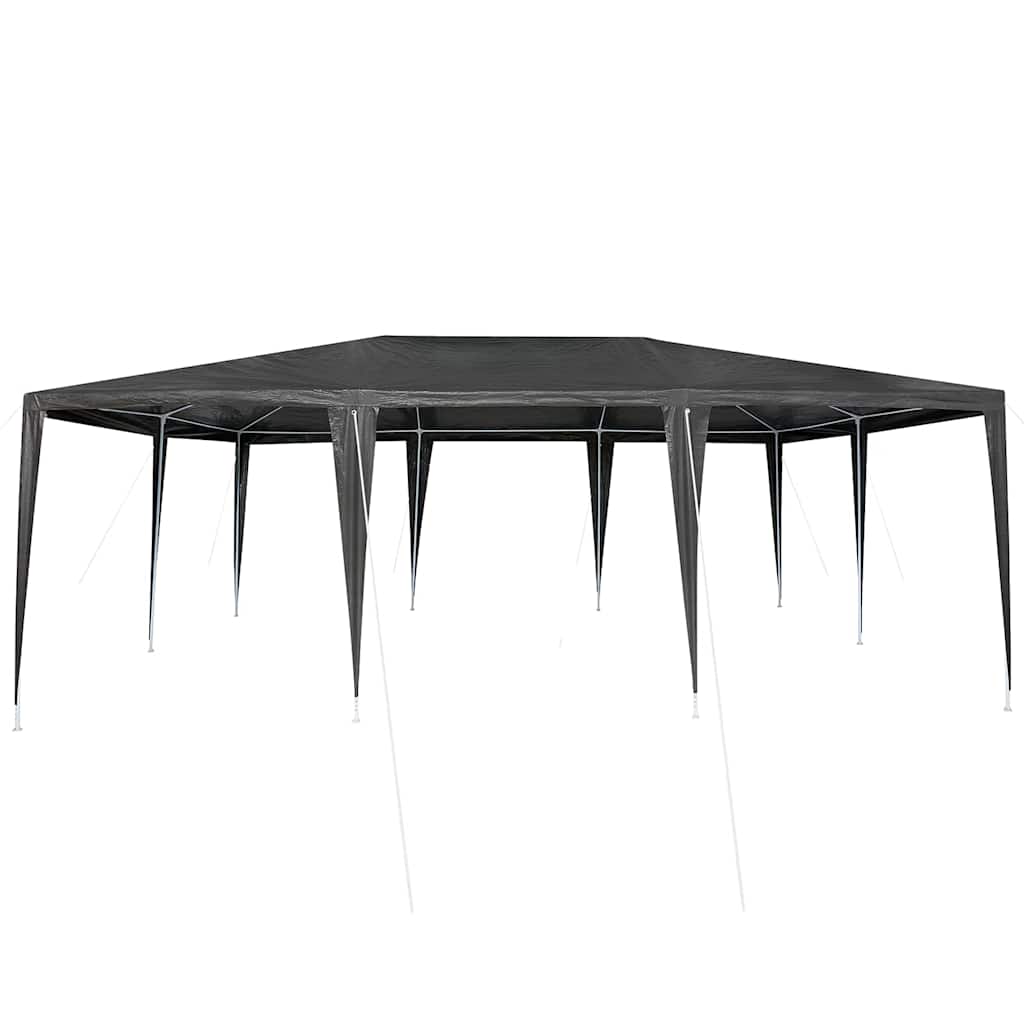 vidaXL Party Tent Anthracite 600 x 400 x 266 cm Polyethylene and Steel