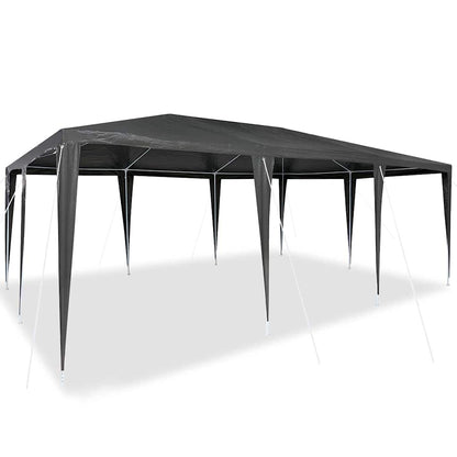 vidaXL Party Tent Anthracite 600 x 400 x 266 cm Polyethylene and Steel