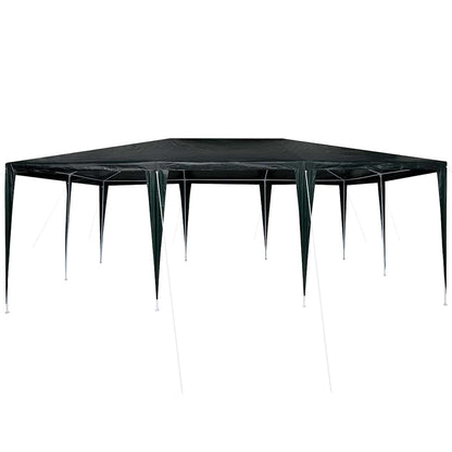 vidaXL Party Tent Green 600 x 400 x 266 cm Polyethylene and Steel