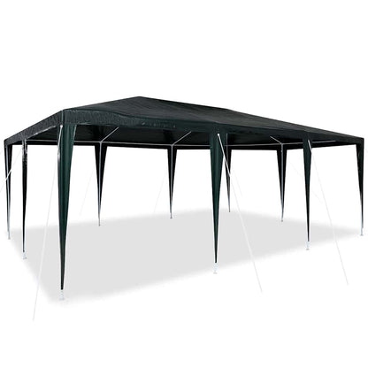 vidaXL Party Tent Green 600 x 400 x 266 cm Polyethylene and Steel