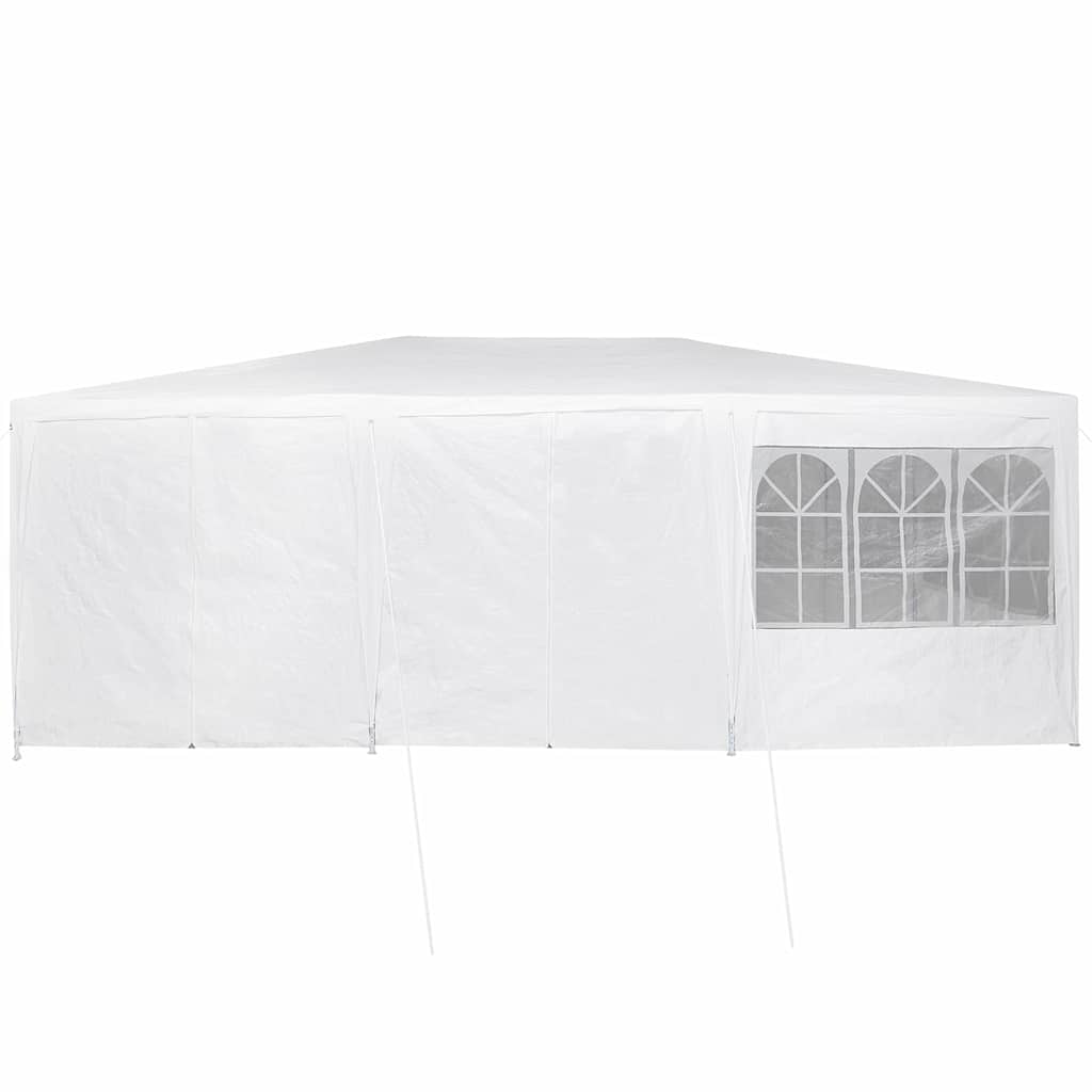 vidaXL Party Tent White 600 x 400 x 266 cm Polyethylene