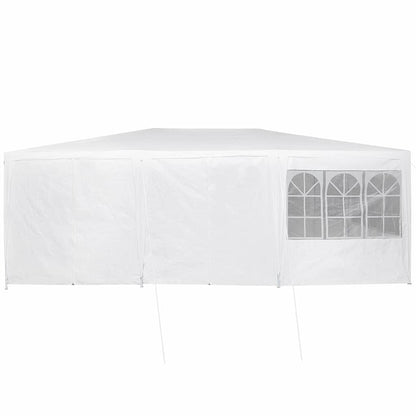 vidaXL Party Tent White 600 x 400 x 266 cm Polyethylene