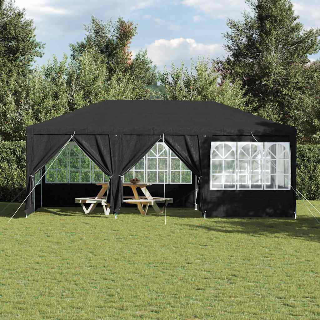 vidaXL Party Tent Anthracite 600 x 400 x 266 cm Polyethylene