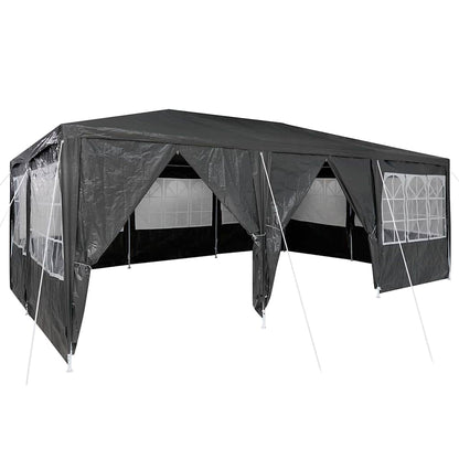 vidaXL Party Tent Anthracite 600 x 400 x 266 cm Polyethylene