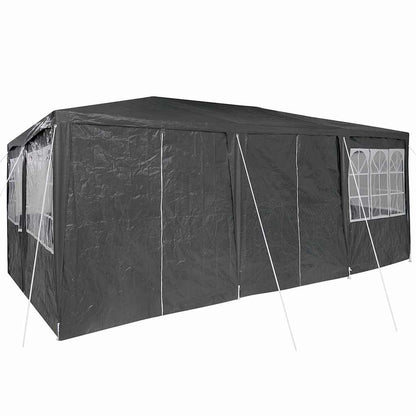 vidaXL Party Tent Anthracite 600 x 400 x 266 cm Polyethylene