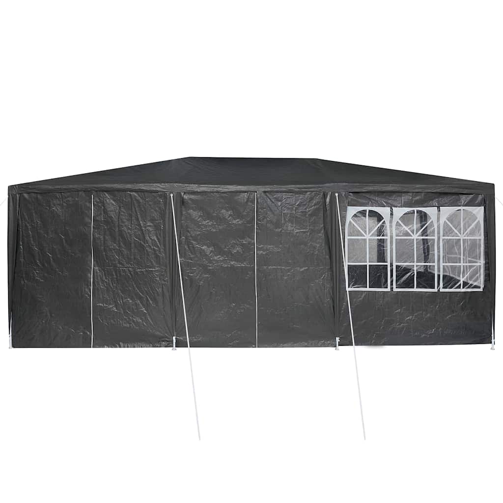 vidaXL Party Tent Anthracite 600 x 400 x 266 cm Polyethylene