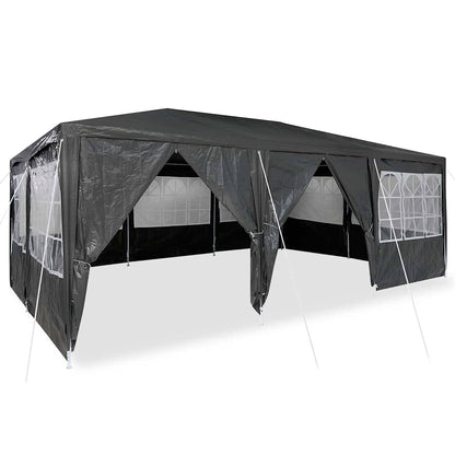 vidaXL Party Tent Anthracite 600 x 400 x 266 cm Polyethylene