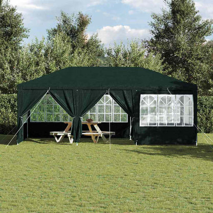 vidaXL Party Tent Green 600 x 400 x 266 cm Polyethylene