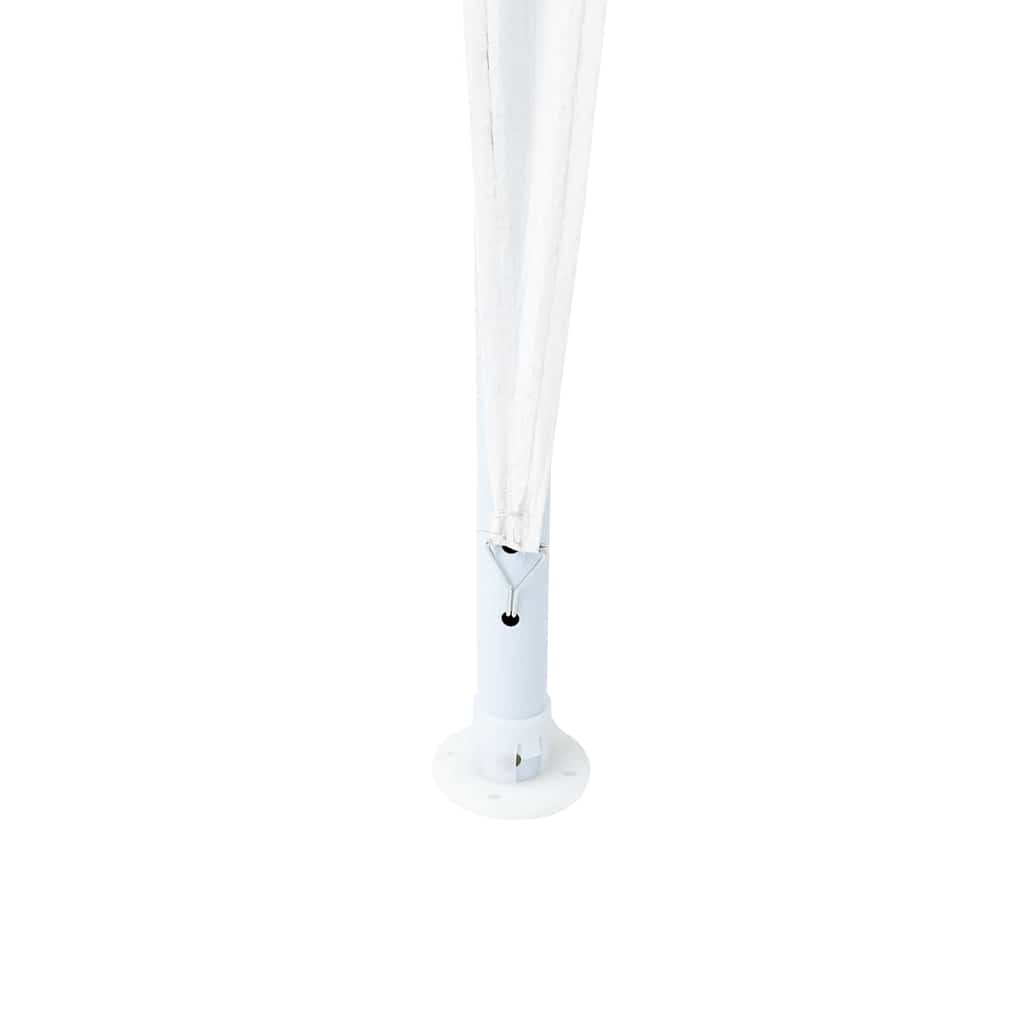 vidaXL Party Tent White 800 x 400 x 266 cm Polyethylene and Steel