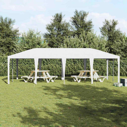 vidaXL Party Tent White 800 x 400 x 266 cm Polyethylene and Steel