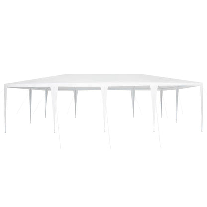 vidaXL Party Tent White 800 x 400 x 266 cm Polyethylene and Steel