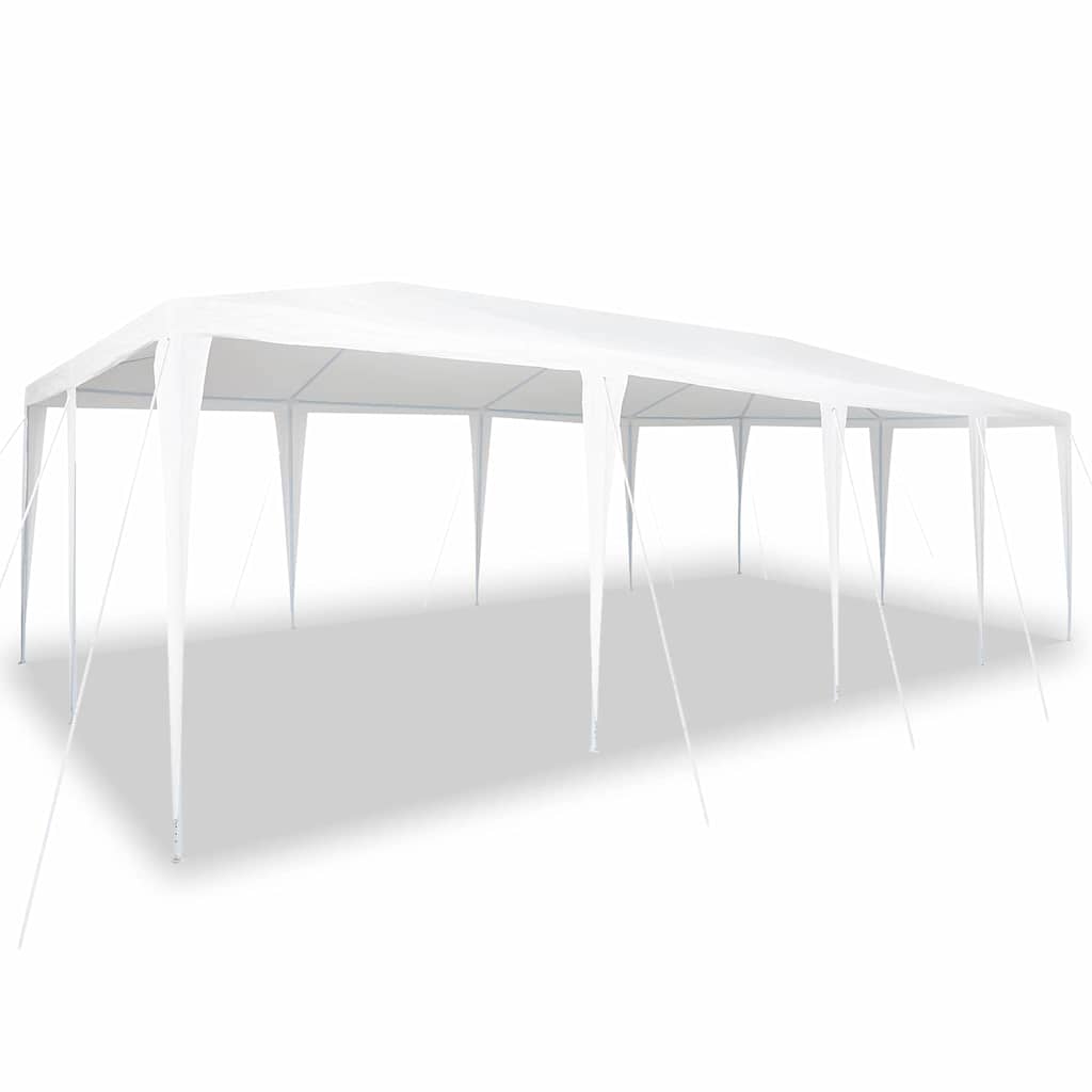vidaXL Party Tent White 800 x 400 x 266 cm Polyethylene and Steel