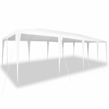 vidaXL Party Tent White 800 x 400 x 266 cm Polyethylene and Steel