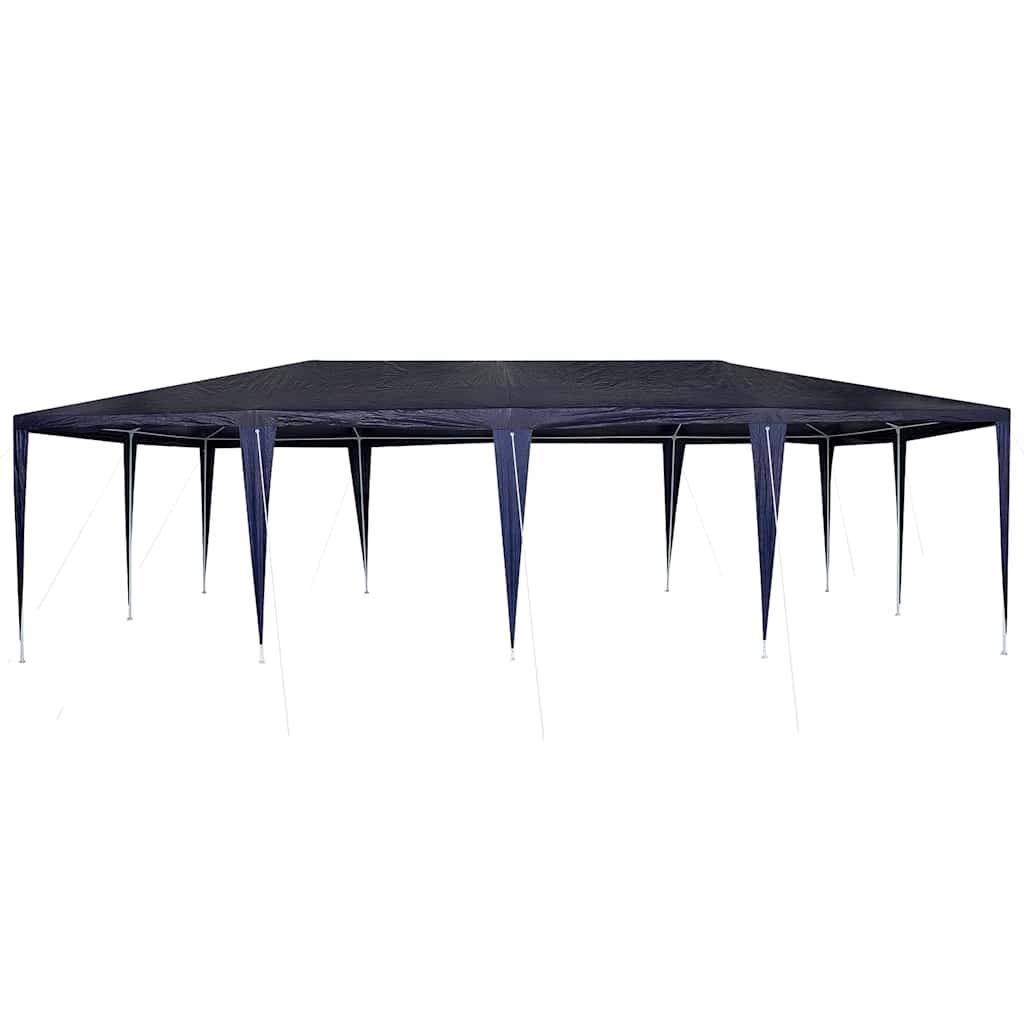 vidaXL Party Tent Blue 800 x 400 x 266 cm Polyethylene and Steel