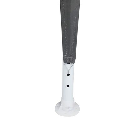 vidaXL Party Tent Anthracite 800 x 400 x 266 cm Polyethylene and Steel