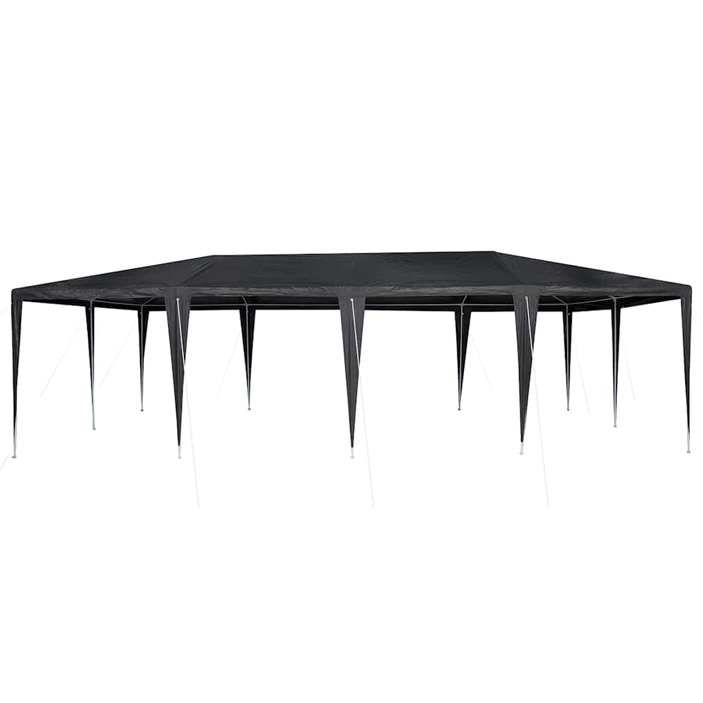 vidaXL Party Tent Anthracite 800 x 400 x 266 cm Polyethylene and Steel