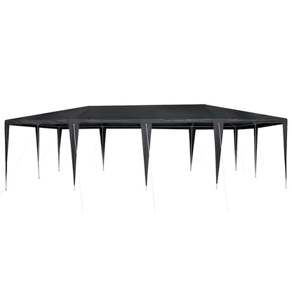 vidaXL Party Tent Anthracite 800 x 400 x 266 cm Polyethylene and Steel