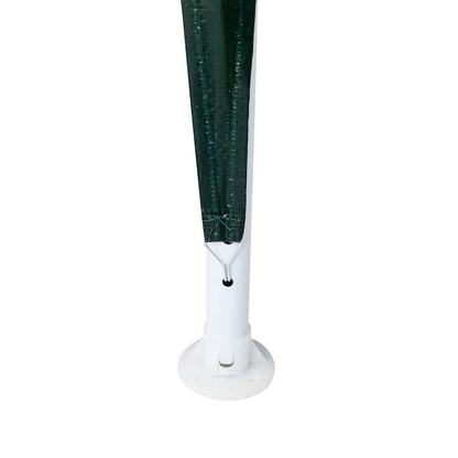 vidaXL Party Tent Green 800 x 400 x 266 cm Polyethylene and Steel