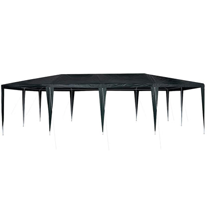 vidaXL Party Tent Green 800 x 400 x 266 cm Polyethylene and Steel