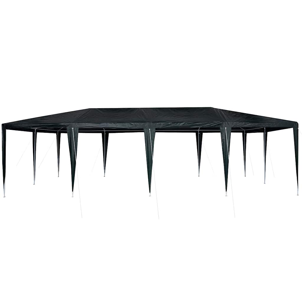 vidaXL Party Tent Green 800 x 400 x 266 cm Polyethylene and Steel