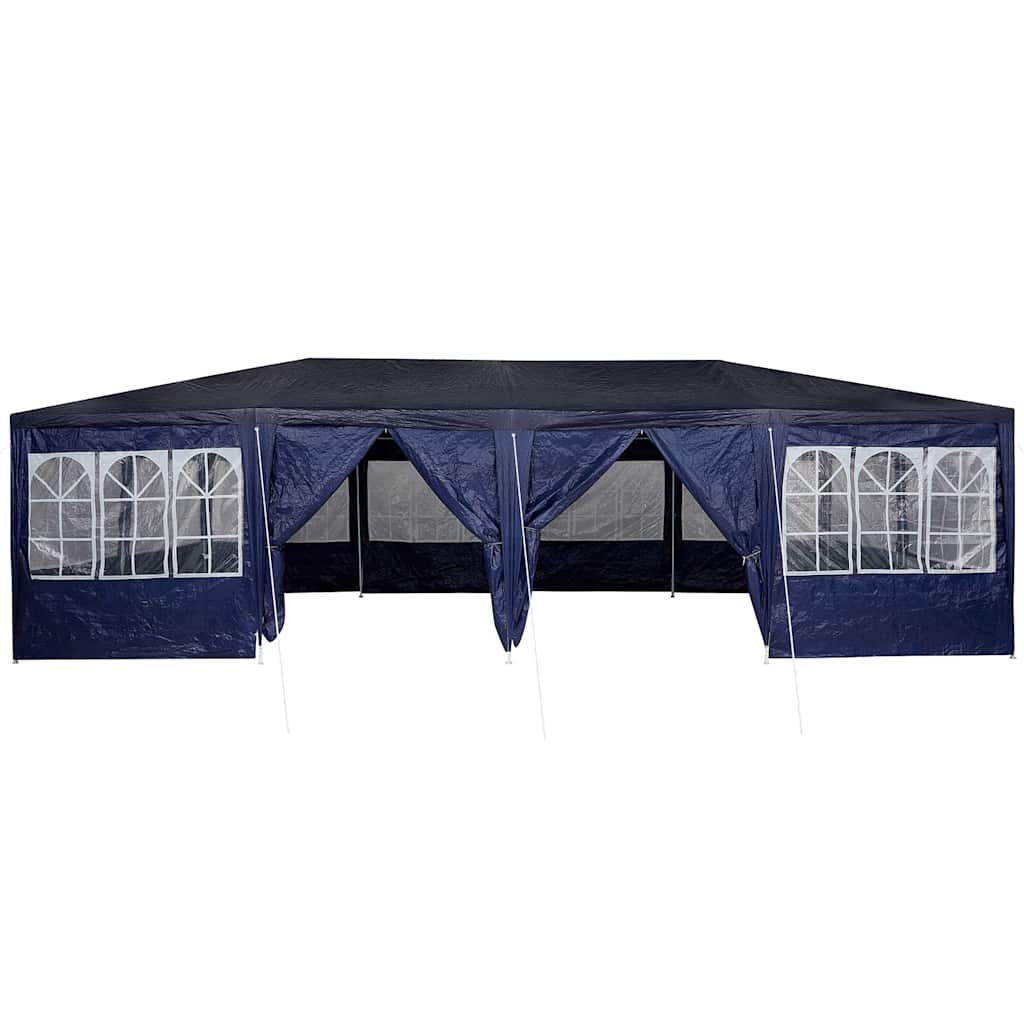 vidaXL Party Tent Blue 800 x 400 x 266 cm Polyethylene