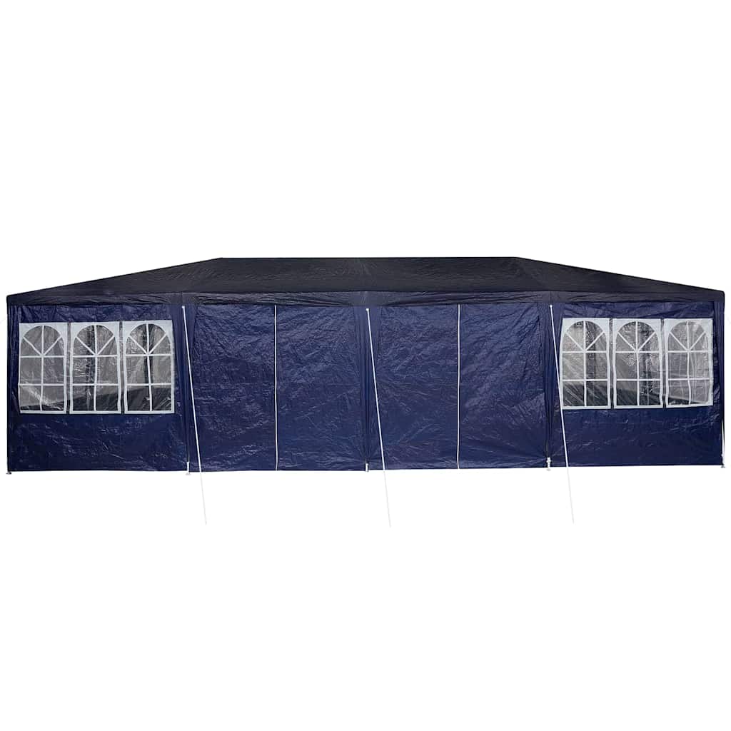 vidaXL Party Tent Blue 800 x 400 x 266 cm Polyethylene