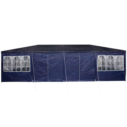 vidaXL Party Tent Blue 800 x 400 x 266 cm Polyethylene