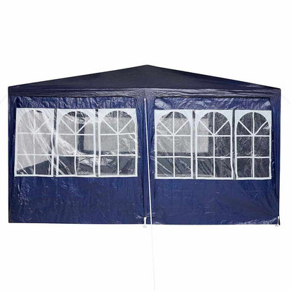vidaXL Party Tent Blue 800 x 400 x 266 cm Polyethylene