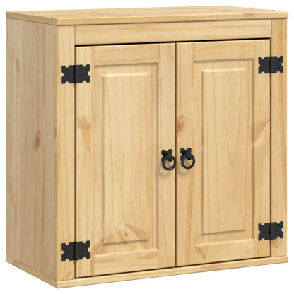 vidaXL Cabinet SKI Honey Brown 60 x 32 x 60 cm Solid Pine Wood