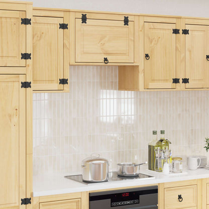 vidaXL Cabinet SKI Honey Brown 60 x 32 x 40 cm Solid Pine Wood