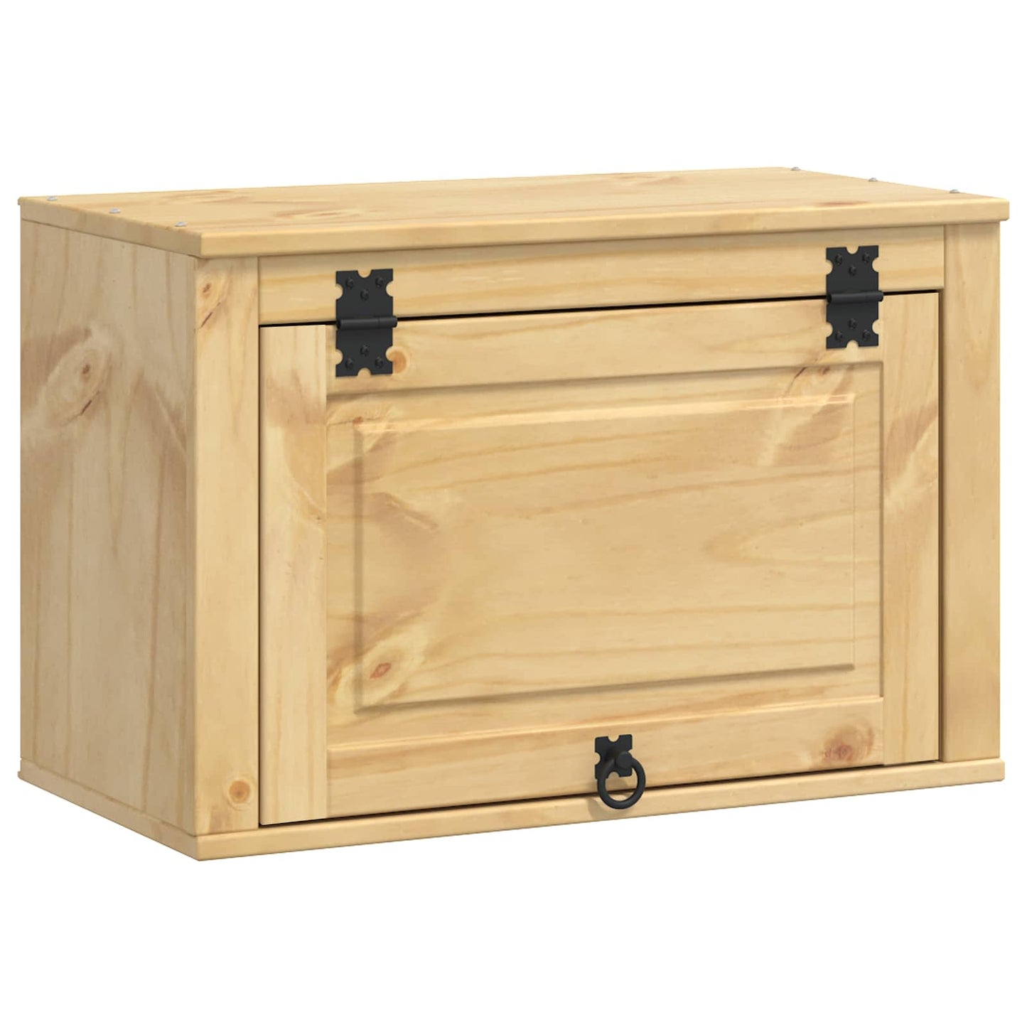 vidaXL Cabinet SKI Honey Brown 60 x 32 x 40 cm Solid Pine Wood