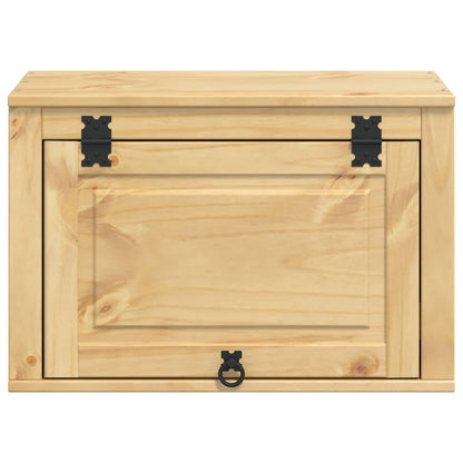 vidaXL Cabinet SKI Honey Brown 60 x 32 x 40 cm Solid Pine Wood